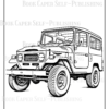Classic Cars and Trucks Coloring Book: Anti-Stress, Anxiety, and Relaxation For Adults, Teens, and Kids