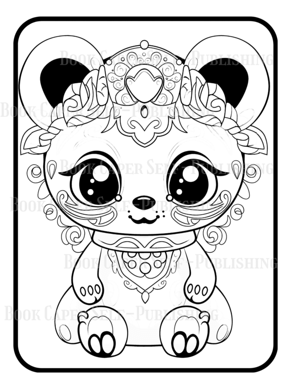 Mandala Panda Coloring Book: Relaxation and Stress Relief for Adults and Teens