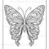 Mandala Butterflies Coloring Book: Anti-Stress, Anxiety, and Relaxation For Adults and Teens