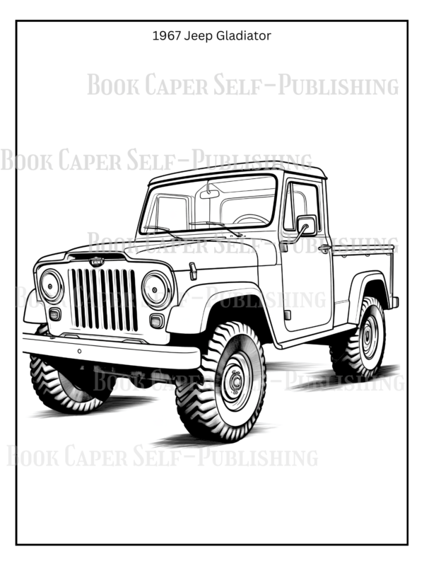 Classic Cars and Trucks Coloring Book: Anti-Stress, Anxiety, and Relaxation For Adults, Teens, and Kids