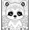 Mandala Panda Coloring Book: Relaxation and Stress Relief for Adults and Teens