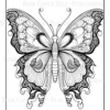 Mandala Butterflies Coloring Book: Anti-Stress, Anxiety, and Relaxation For Adults and Teens
