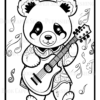 Mandala Panda Coloring Book: Relaxation and Stress Relief for Adults and Teens
