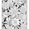 Wildflower Dreams Coloring Book: For Seniors, Women, Men, Girls and Boys