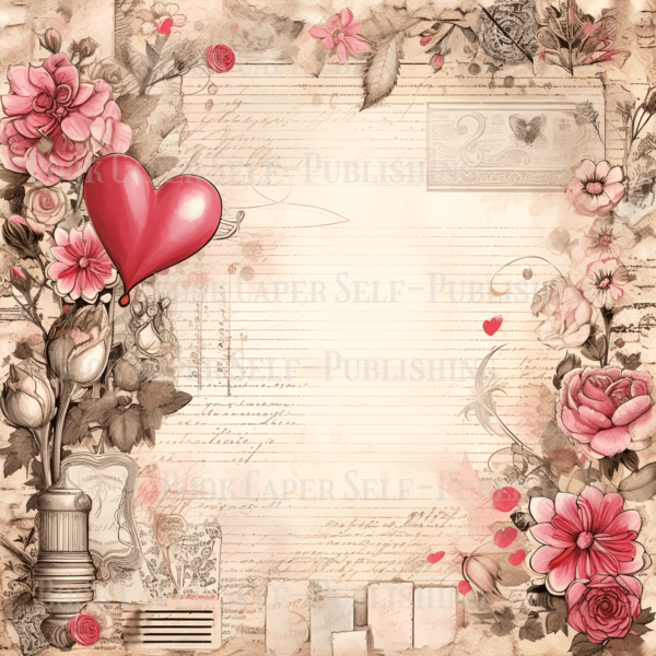 Valentine's Day Delights: Whispers of Romance Scrapbooking Patterns
