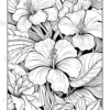 Wildflower Dreams Coloring Book: For Seniors, Women, Men, Girls and Boys