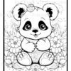 Mandala Panda Coloring Book: Relaxation and Stress Relief for Adults and Teens