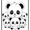 Mandala Panda Coloring Book: Relaxation and Stress Relief for Adults and Teens