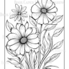 Wildflower Dreams Coloring Book: For Seniors, Women, Men, Girls and Boys