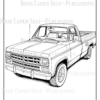 Classic Cars and Trucks Coloring Book: Anti-Stress, Anxiety, and Relaxation For Adults, Teens, and Kids