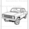 Classic Cars and Trucks Coloring Book: Anti-Stress, Anxiety, and Relaxation For Adults, Teens, and Kids