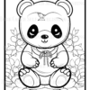Mandala Panda Coloring Book: Relaxation and Stress Relief for Adults and Teens