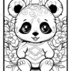 Mandala Panda Coloring Book: Relaxation and Stress Relief for Adults and Teens