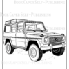 Classic Cars and Trucks Coloring Book: Anti-Stress, Anxiety, and Relaxation For Adults, Teens, and Kids