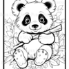 Mandala Panda Coloring Book: Relaxation and Stress Relief for Adults and Teens