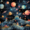 Cosmic Scrapbook Paper Bundle