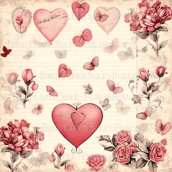 Valentine's Day Delights: Whispers of Romance Scrapbooking Patterns