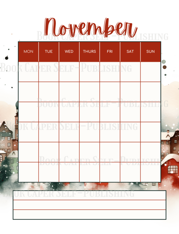 The Holiday Prep Playbook Planner: Includes Monthly and Weekly November and December Sections