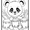 Mandala Panda Coloring Book: Relaxation and Stress Relief for Adults and Teens