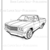 Classic Cars and Trucks Coloring Book: Anti-Stress, Anxiety, and Relaxation For Adults, Teens, and Kids