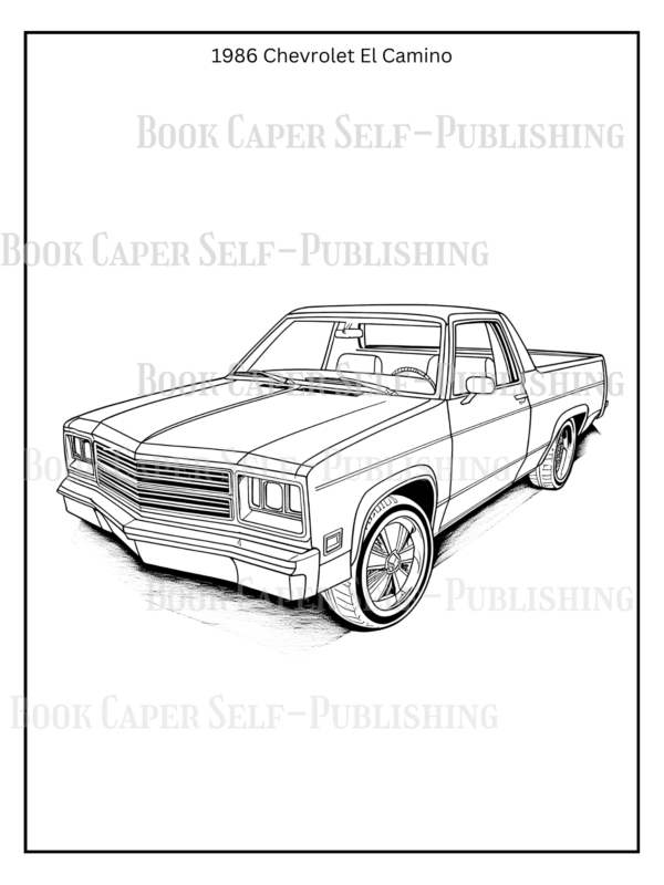 Classic Cars and Trucks Coloring Book: Anti-Stress, Anxiety, and Relaxation For Adults, Teens, and Kids