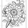 Wildflower Dreams Coloring Book: For Seniors, Women, Men, Girls and Boys