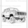 Classic Cars and Trucks Coloring Book: Anti-Stress, Anxiety, and Relaxation For Adults, Teens, and Kids