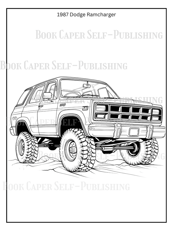 Classic Cars and Trucks Coloring Book: Anti-Stress, Anxiety, and Relaxation For Adults, Teens, and Kids