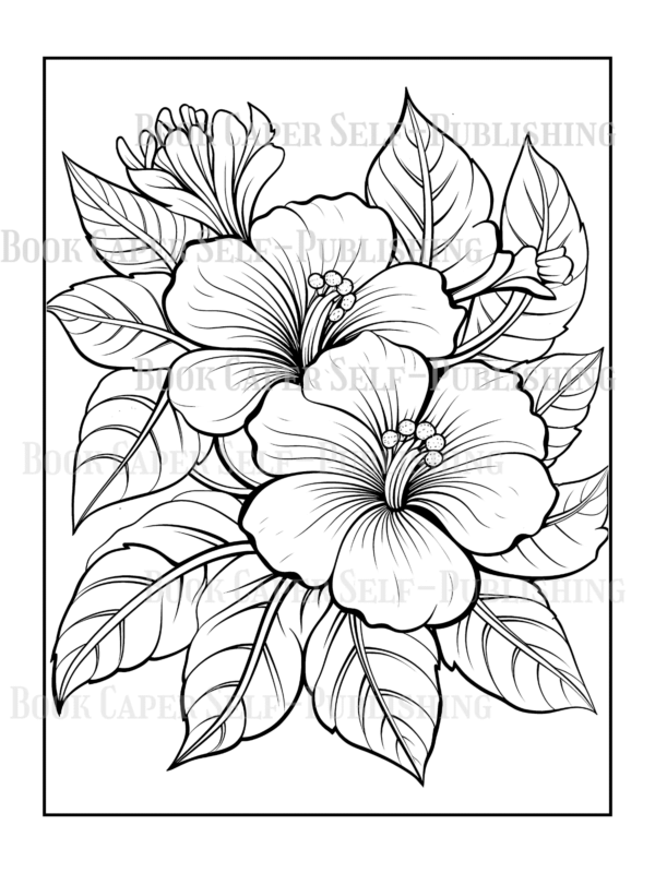 Wildflower Dreams Coloring Book: For Seniors, Women, Men, Girls and Boys
