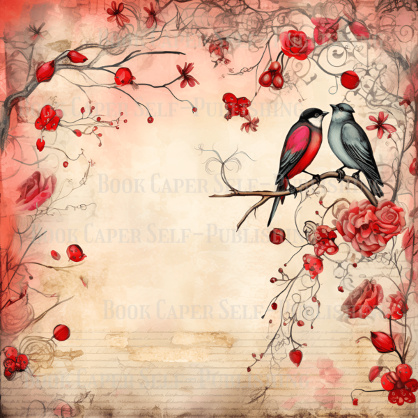 Valentine's Day Delights: Whispers of Romance Scrapbooking Patterns