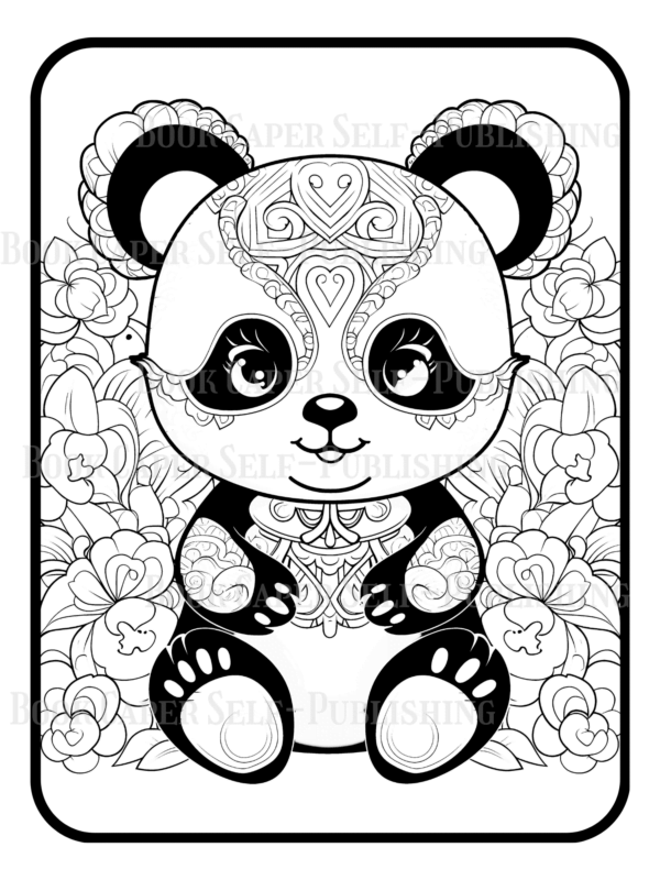 Mandala Panda Coloring Book: Relaxation and Stress Relief for Adults and Teens