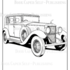Classic Cars and Trucks Coloring Book: Anti-Stress, Anxiety, and Relaxation For Adults, Teens, and Kids