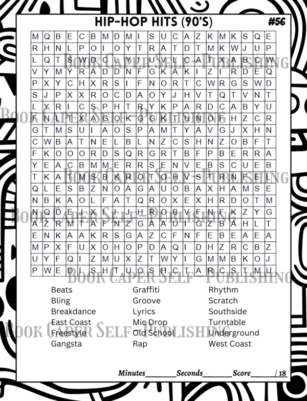 The Glory Days Word Search: 101 Puzzles Across the Decades From the 60's, 70's, 80's 90's & 00's: Captivating Word-Find For Adults and Seniors
