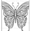 Mandala Butterflies Coloring Book: Anti-Stress, Anxiety, and Relaxation For Adults and Teens