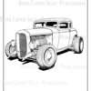 Classic Cars and Trucks Coloring Book: Anti-Stress, Anxiety, and Relaxation For Adults, Teens, and Kids