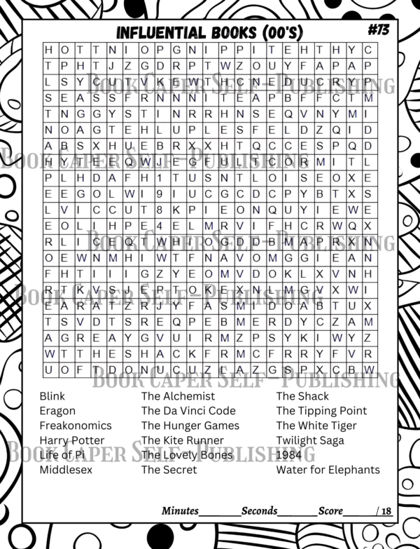 The Glory Days Word Search: 101 Puzzles Across the Decades From the 60's, 70's, 80's 90's & 00's: Captivating Word-Find For Adults and Seniors