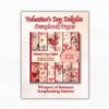 Valentine's Day Delights: Whispers of Romance Scrapbooking Patterns