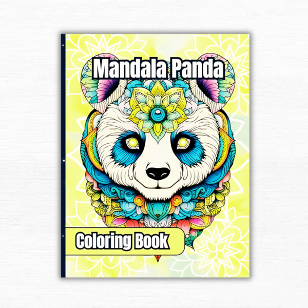 Mandala Panda Coloring Book: Relaxation and Stress Relief for Adults and Teens