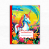 Unicorn Primary Composition Notebook: Comprehensive Writing and Drawing Journal for Grades K-2