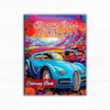 Classic Cars and Trucks Coloring Book: Anti-Stress, Anxiety, and Relaxation For Adults, Teens, and Kids