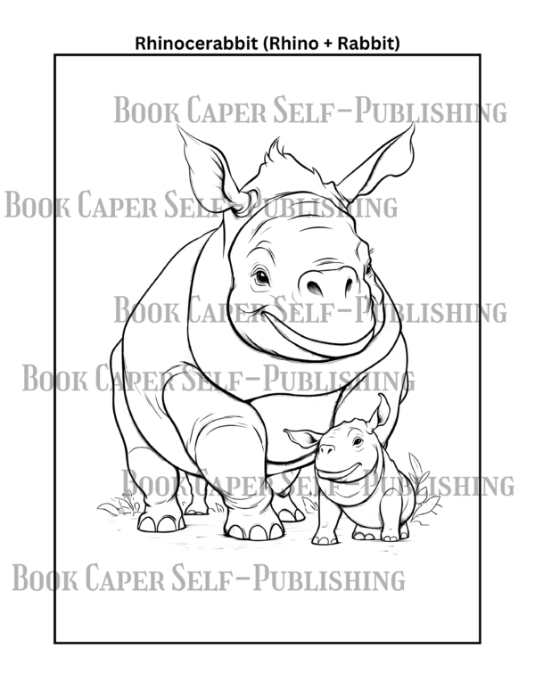 Animal Mashups Coloring Book: Combines Two Different Creatures Into One Hilarious Hybrid