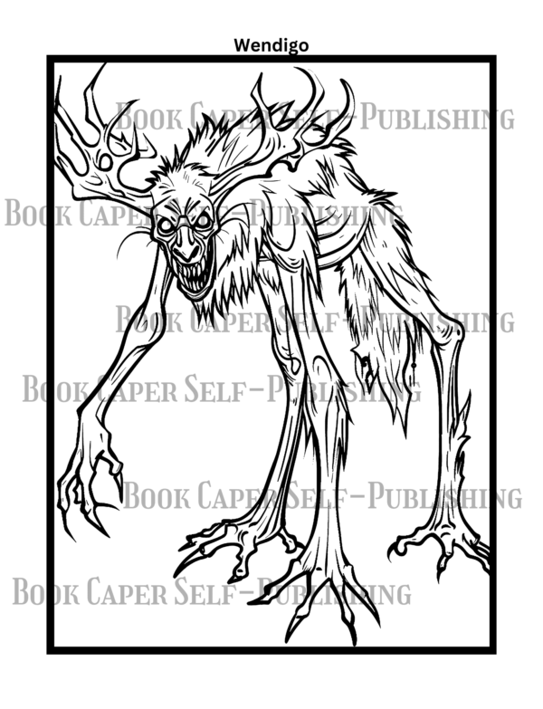 Cryptid Creatures Coloring Book, 50 Intricate Designs of Mysterious Creatures, Relax and Connect with Nature's Most Mysterious Creatures