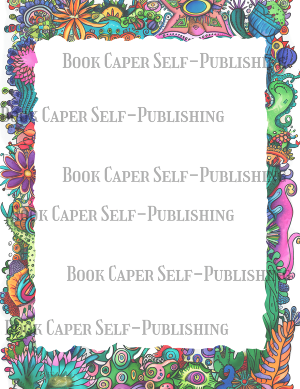 8 Styles of Stationary Printable Fun Psychedelic Paper Templates