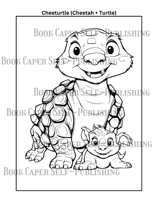 Animal Mashups Coloring Book: Combines Two Different Creatures Into One Hilarious Hybrid