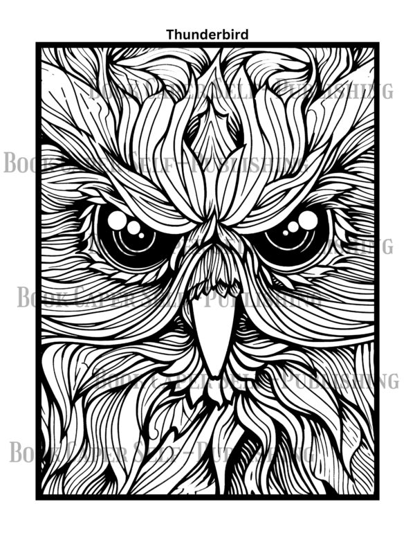 Cryptid Creatures Coloring Book, 50 Intricate Designs of Mysterious Creatures, Relax and Connect with Nature's Most Mysterious Creatures