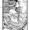 Cryptid Creatures Coloring Book, 50 Intricate Designs of Mysterious Creatures, Relax and Connect with Nature's Most Mysterious Creatures