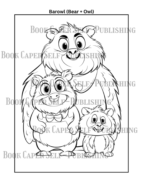 Animal Mashups Coloring Book: Combines Two Different Creatures Into One Hilarious Hybrid