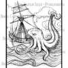 Cryptid Creatures Coloring Book, 50 Intricate Designs of Mysterious Creatures, Relax and Connect with Nature's Most Mysterious Creatures