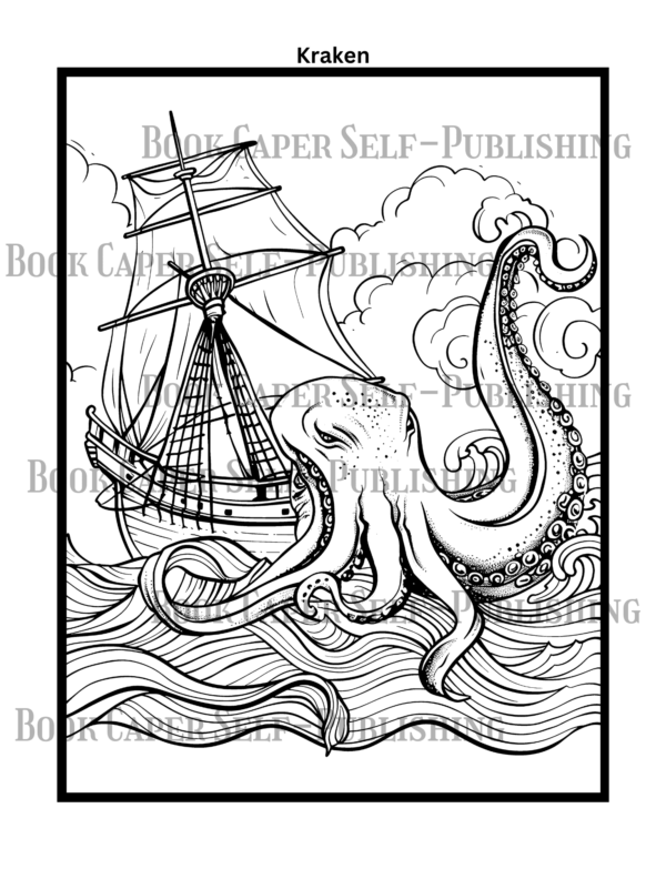 Cryptid Creatures Coloring Book, 50 Intricate Designs of Mysterious Creatures, Relax and Connect with Nature's Most Mysterious Creatures