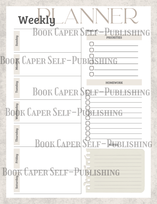 The Semester Planner: Features Semester Class Planning, 5 Undated Monthly Calendars, 17 Weekly Planners, and Lecture Notes Pages for College Success